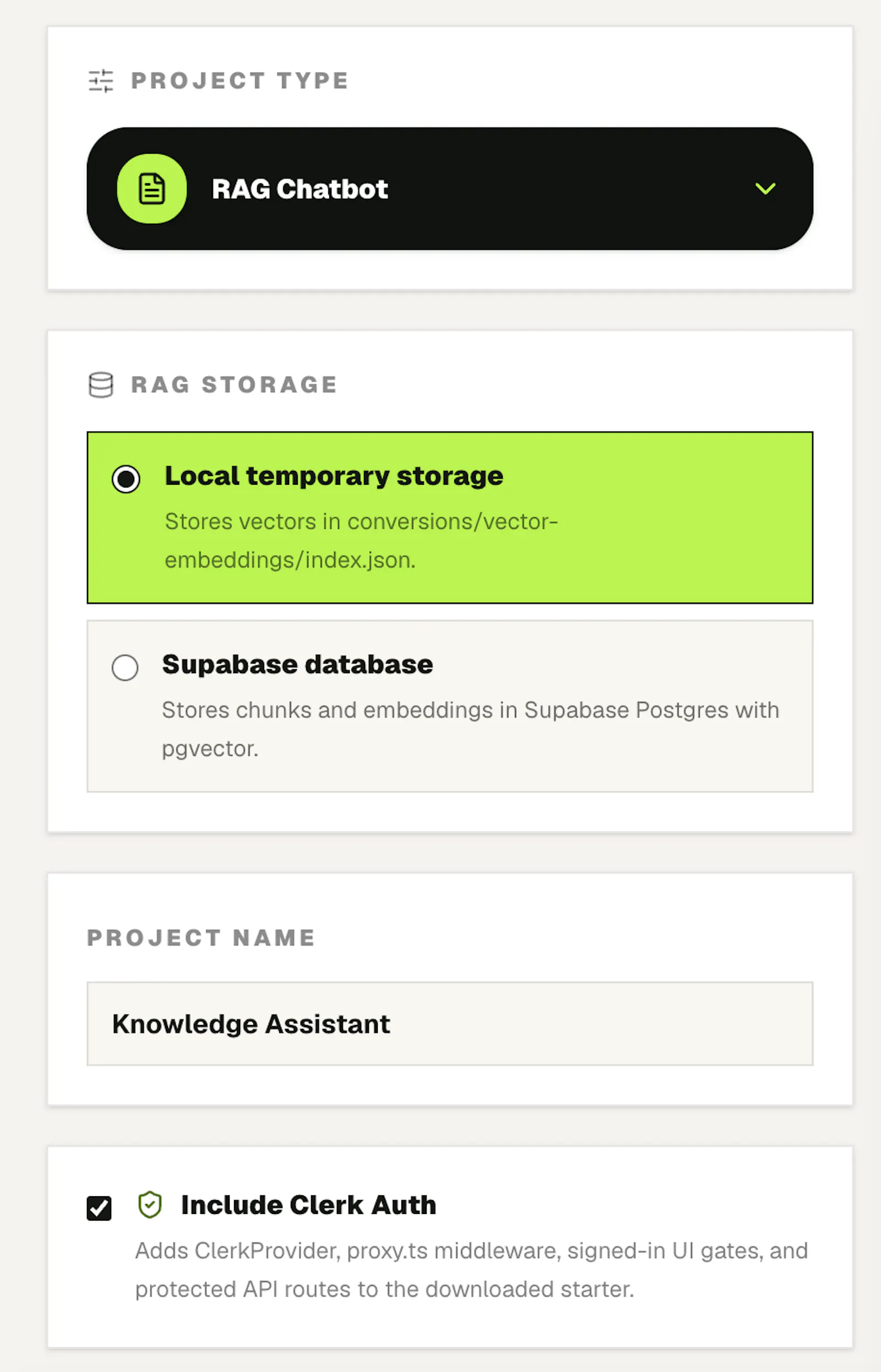 AI Project Creator screenshot 3