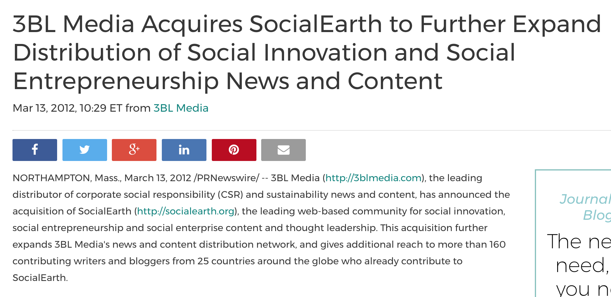 SocialEarth gallery image