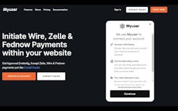 Myuser Payments: Fednow, Zelle, Wire media 1