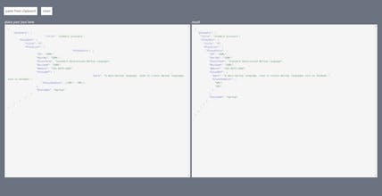 JSON tool gallery image