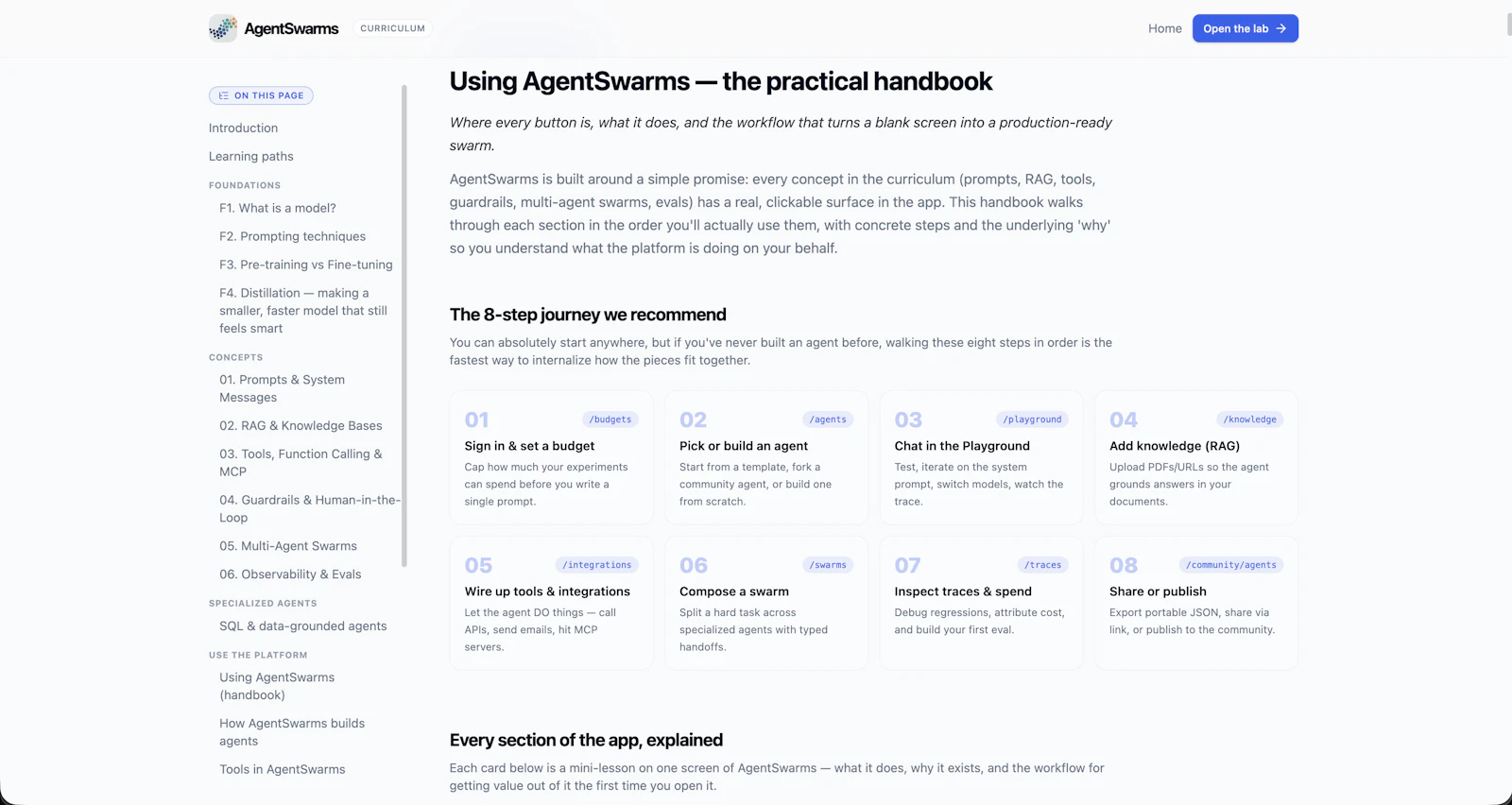 AgentSwarms screenshot 3