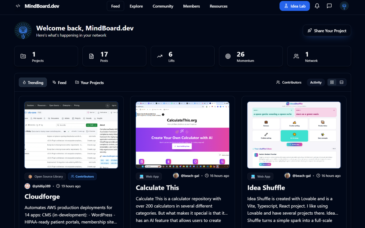 MindBoard.dev gallery image