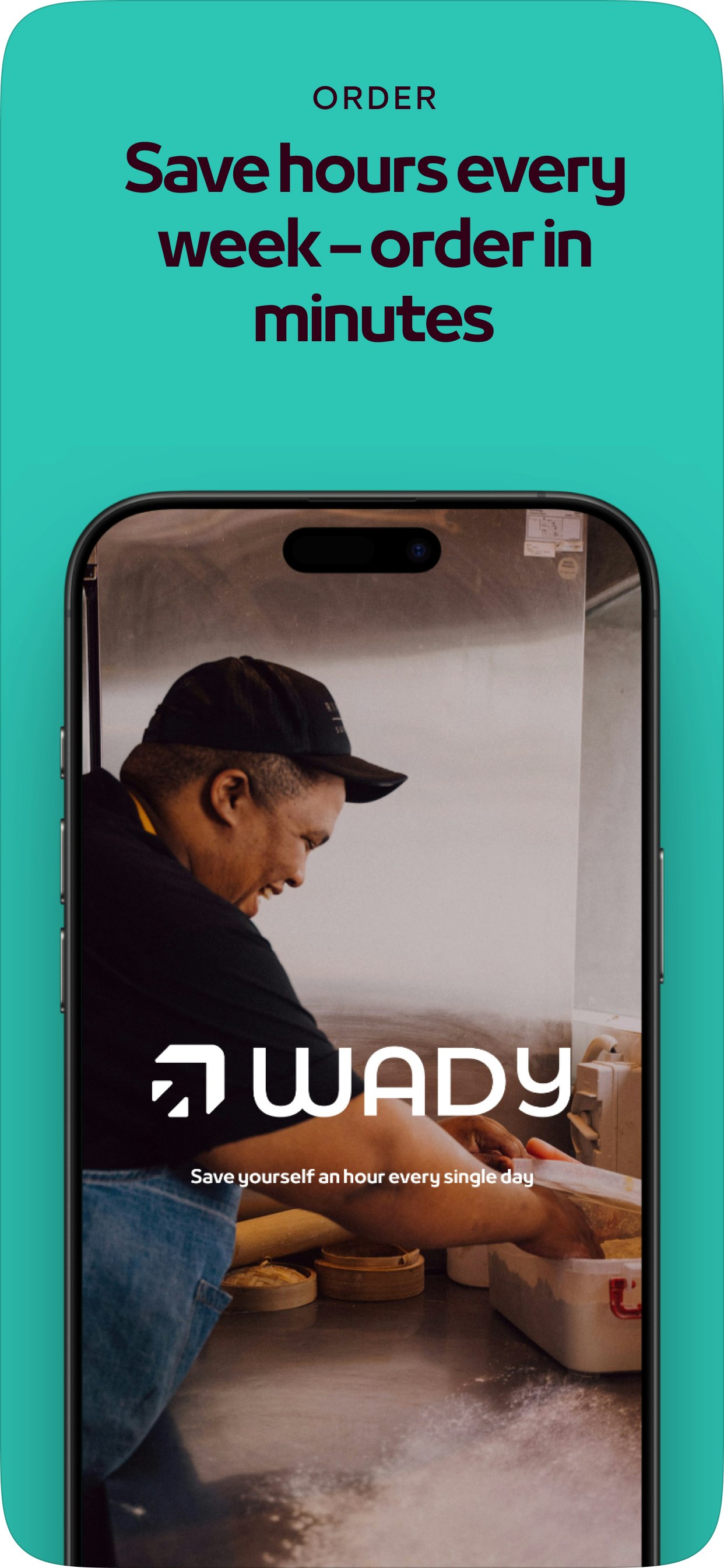 Média Wady An Uber Eats conçu pour les fournitures B2B - Nous permettons aux restaurants de commander des ingrédients en 3 clics 2