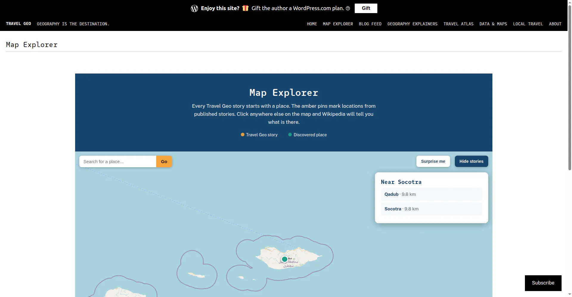 Travel Geo Map Explorer gallery image