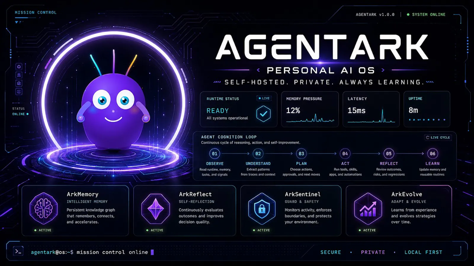 AgentArk screenshot 1 (video preview)