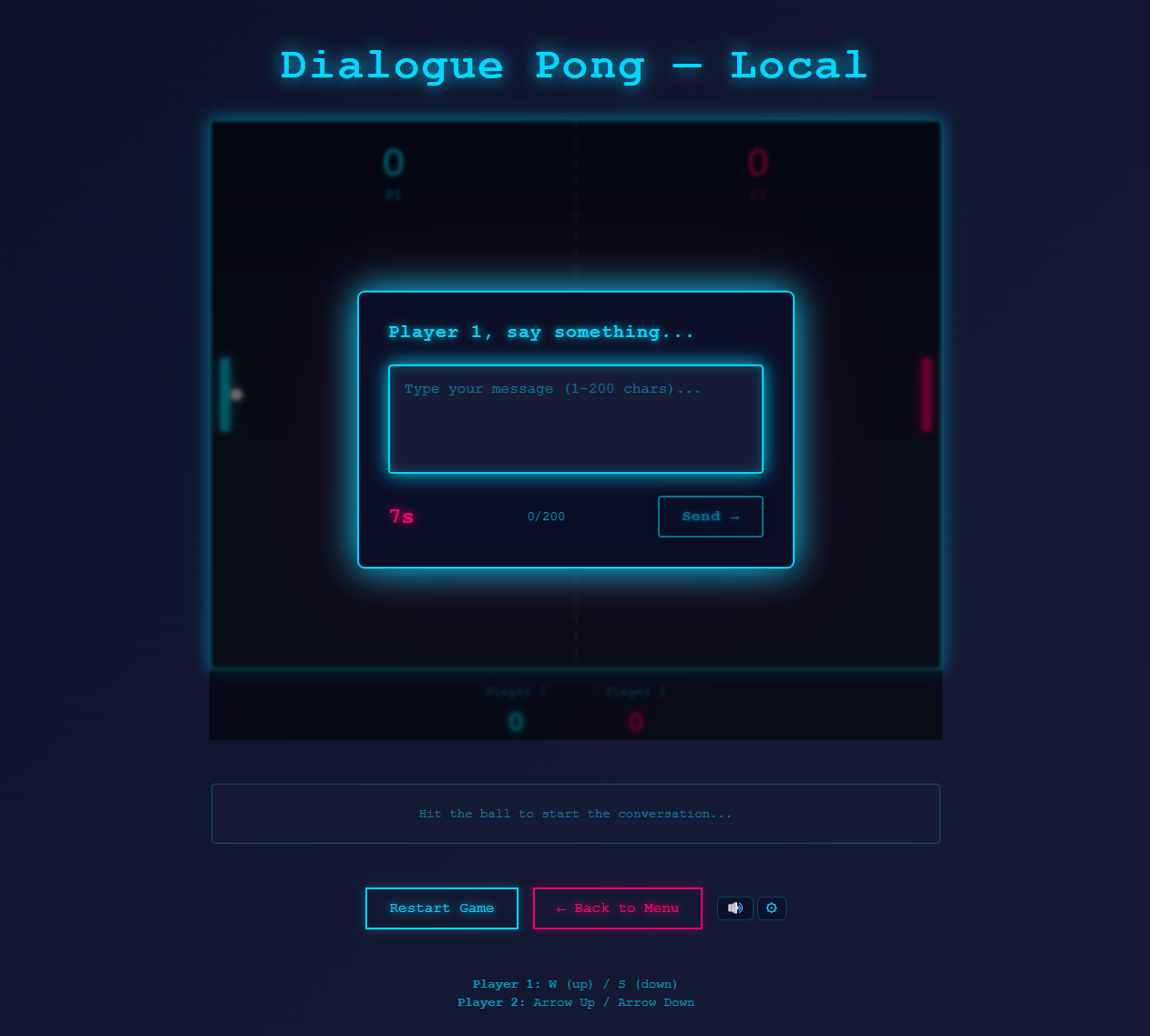Pong but w dialogue gallery image
