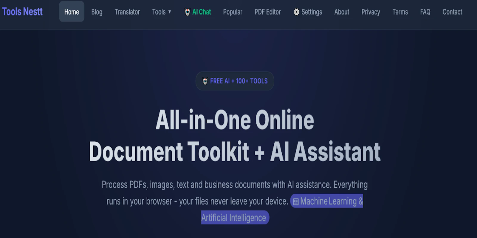 ToolsNestt screenshot 1