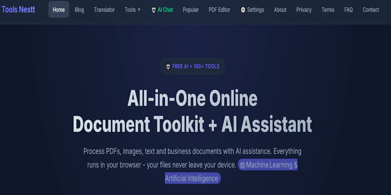 ToolsNestt screenshot 1