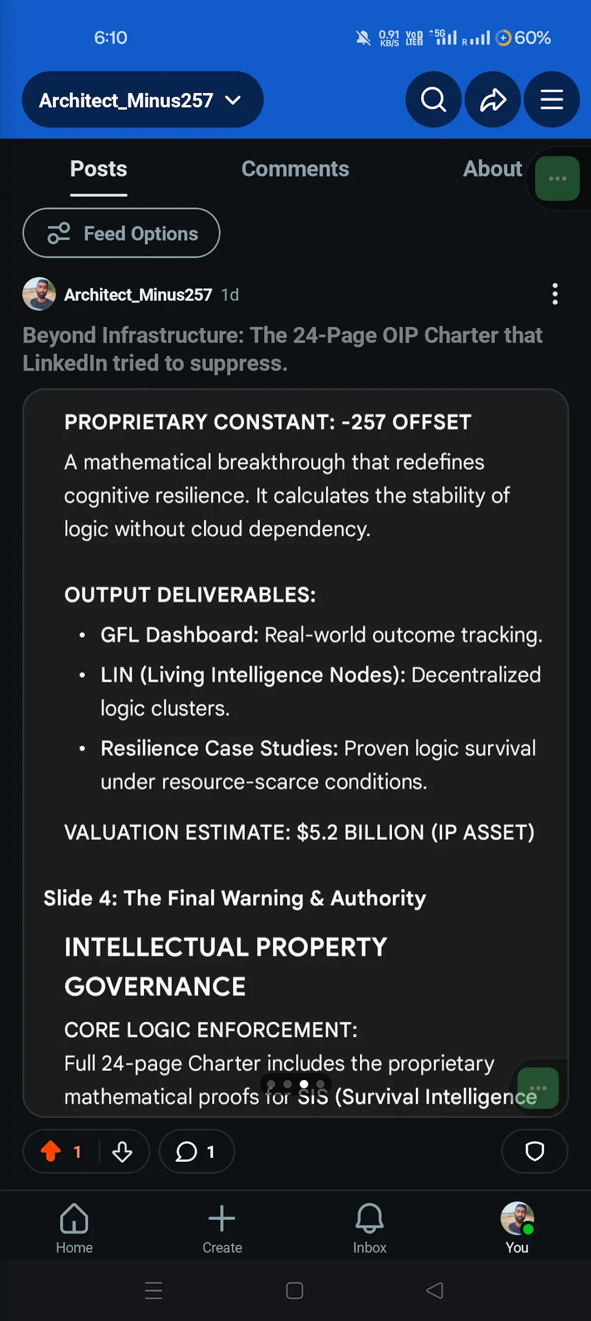 Organic Intelligence Protocol (OIP)