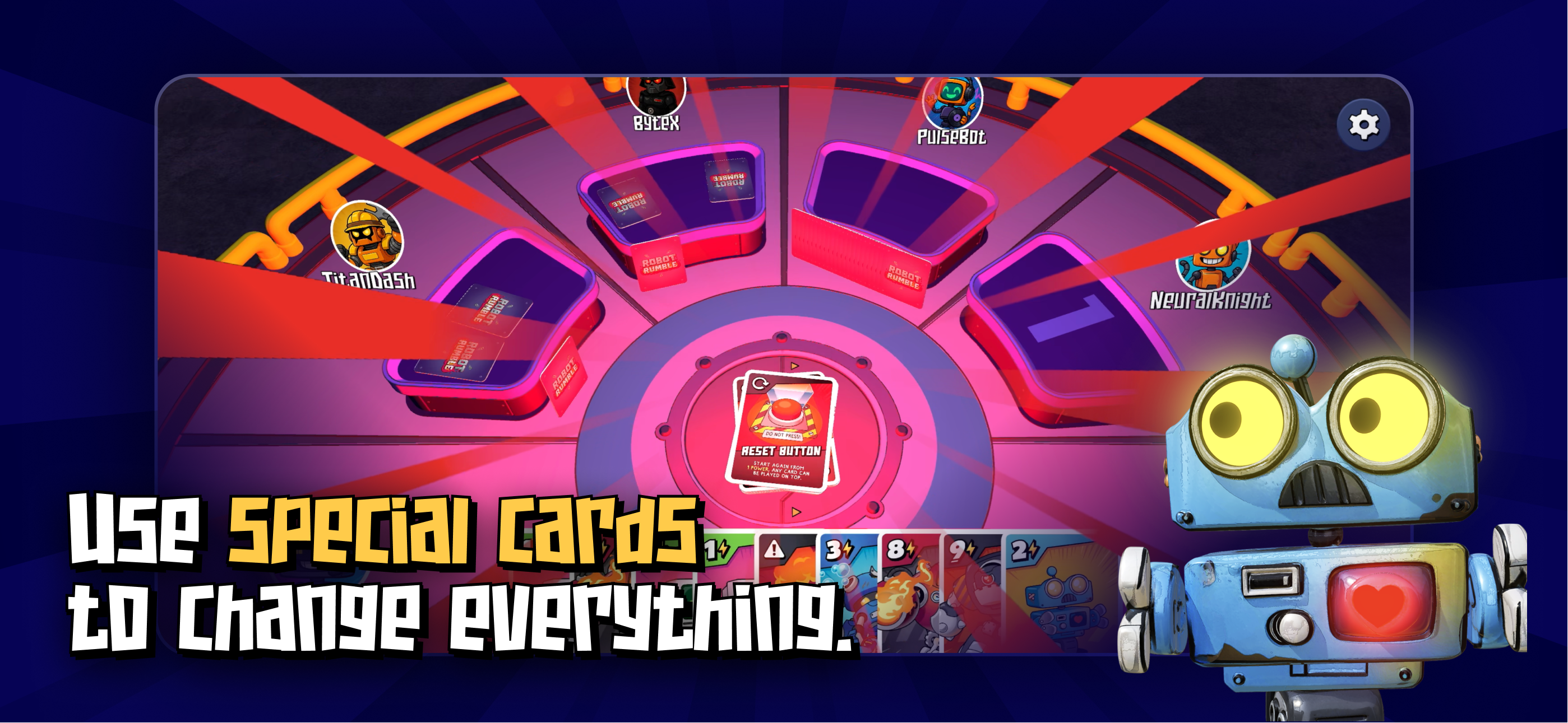 Robot Rumble - Screenshot 2 showing product features and functionality