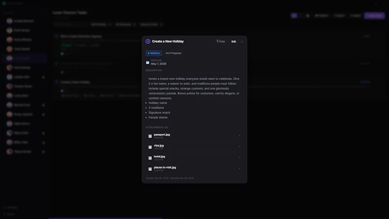 Taskwingo screenshot 6