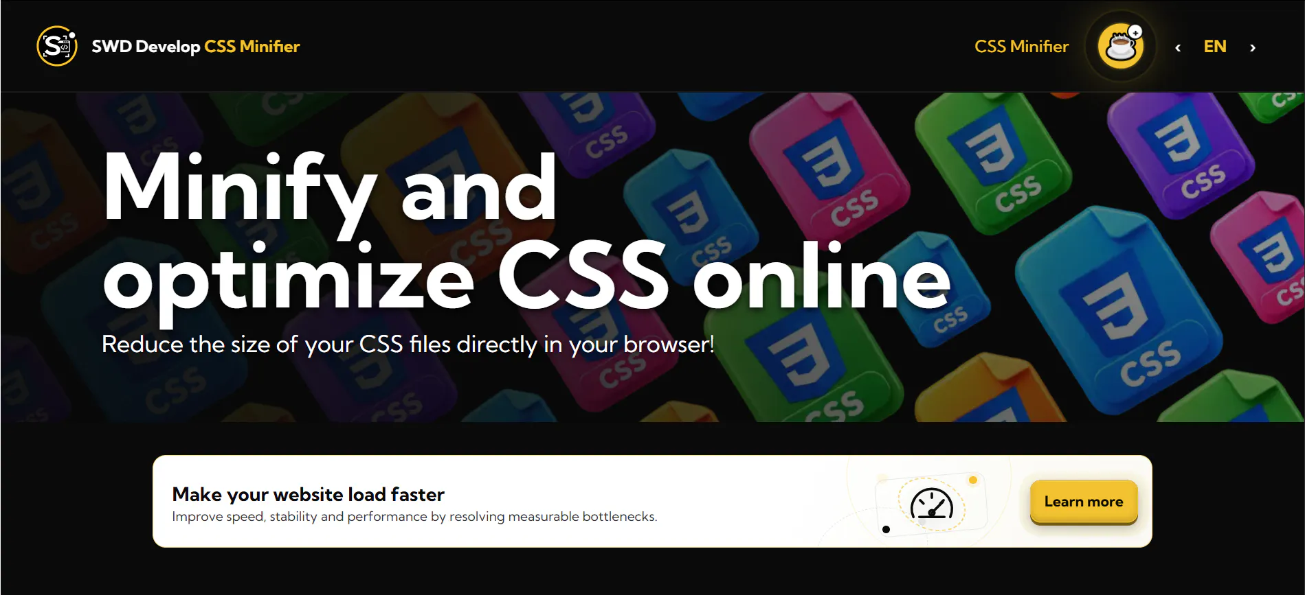 SWD Develop CSS Minifier gallery image