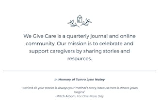 We Give Care gallery image