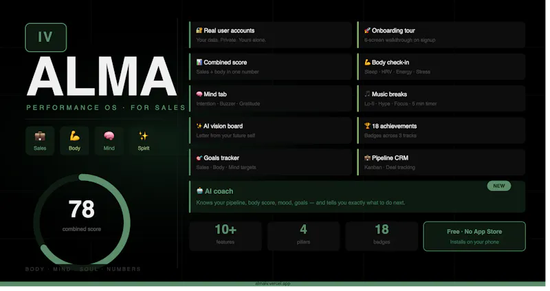 ALMA IV screenshot 5
