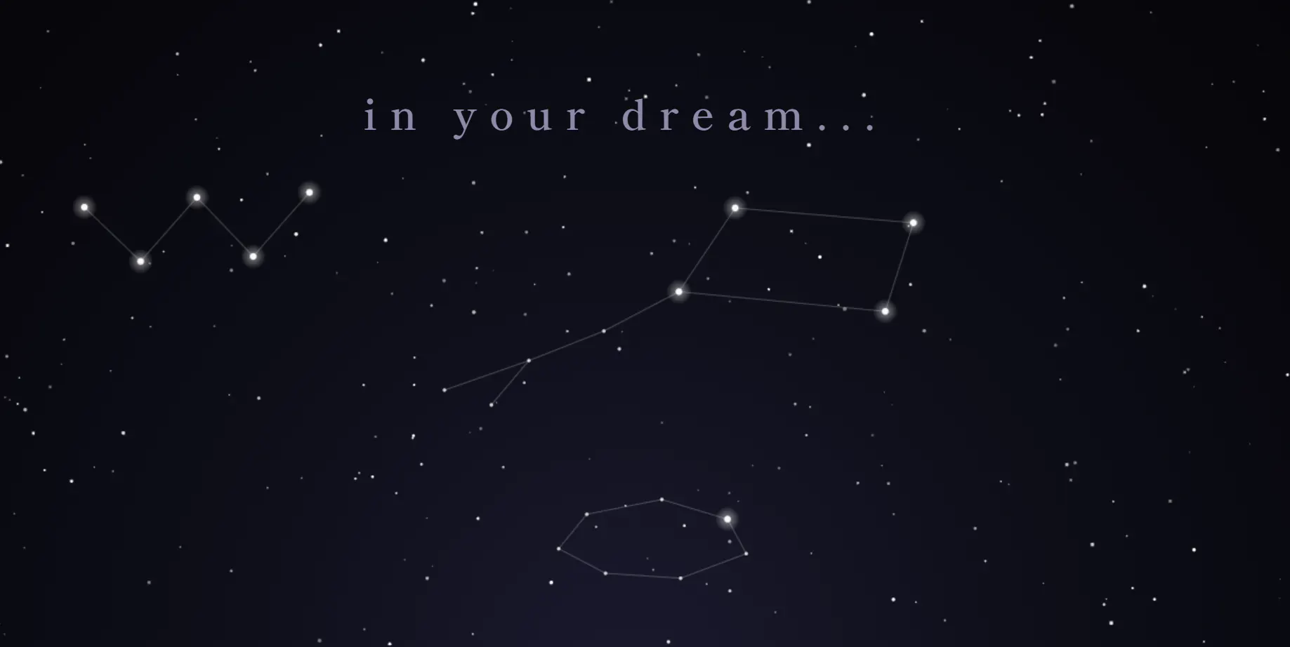 in a dream watch the star fade into dawn