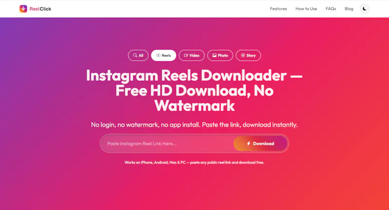 ReelClick screenshot 2