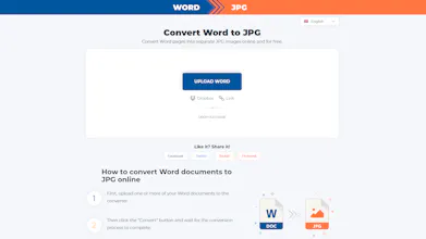 Word to JPG Converter gallery image