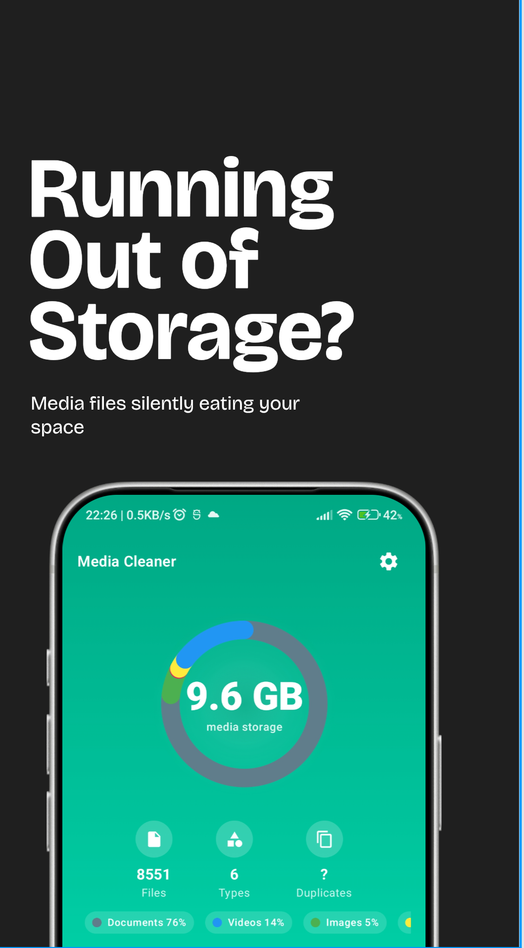 Chat Media Cleaner  - Screenshot 4 showing product features and functionality