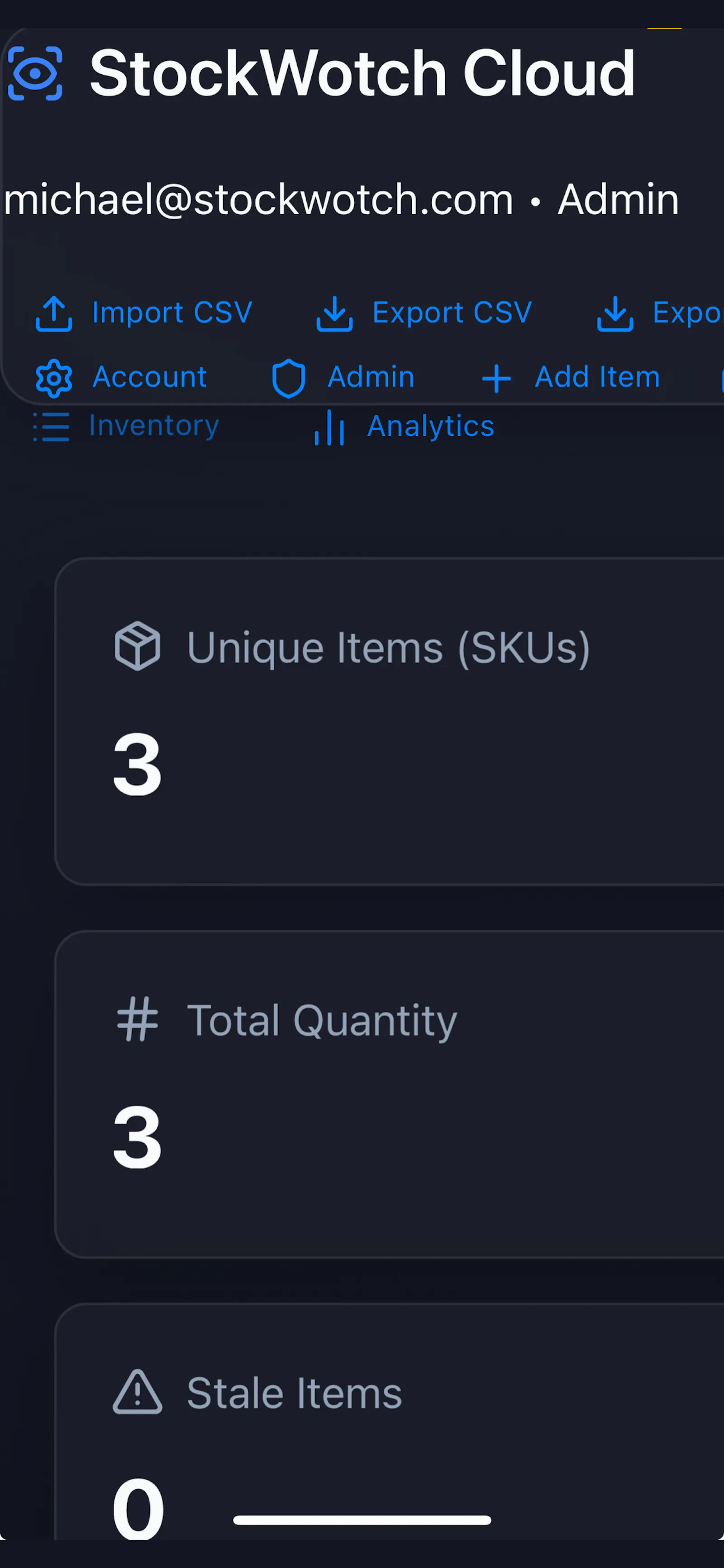StockWotch screenshot 1