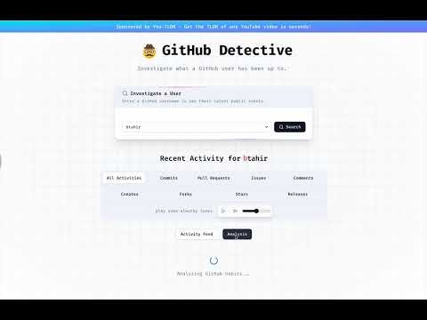 GitHub Detective gallery image