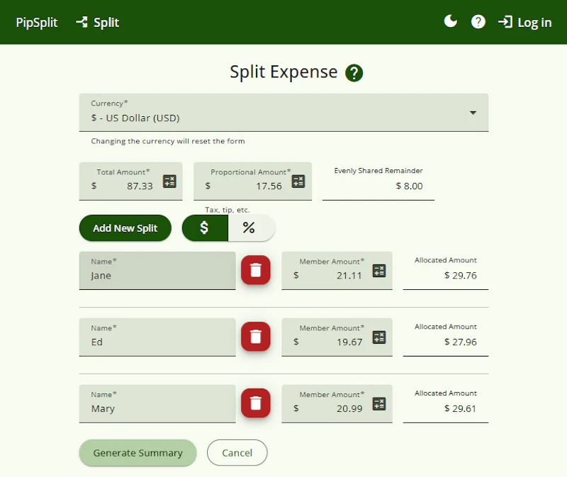 PipSplit screenshot 8