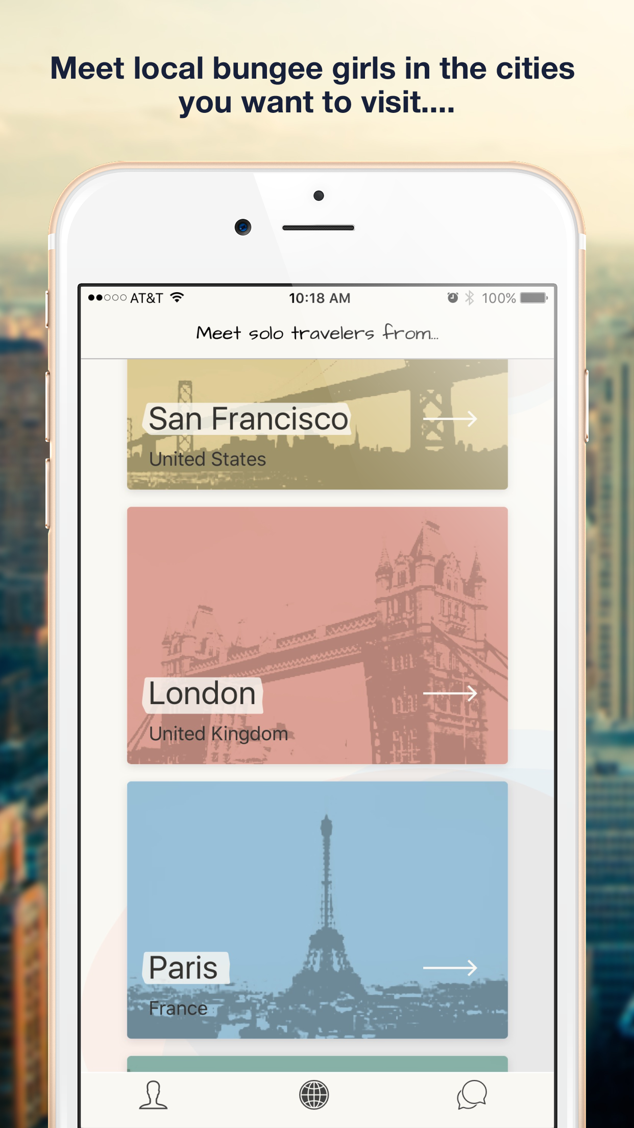 Bungee Girl App gallery image