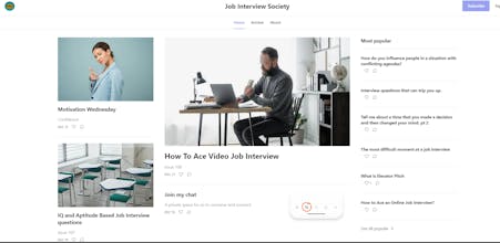 Job Interview Society gallery image