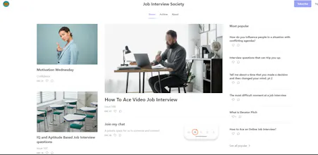 Job Interview Society gallery image