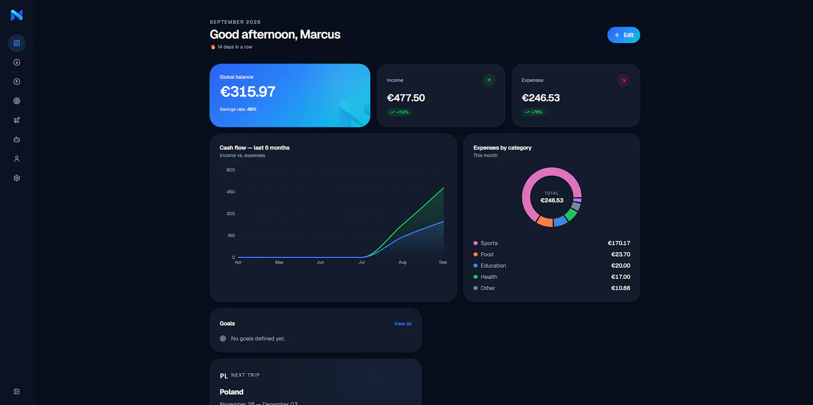 NUXA screenshot 2
