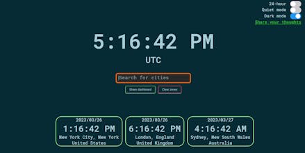 Current Time UTC gallery image