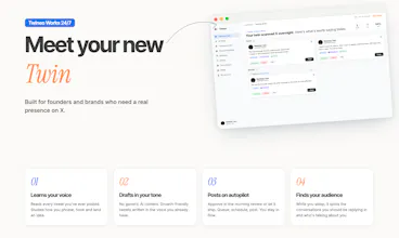 Twineo - AI twin for 𝕏 gallery image