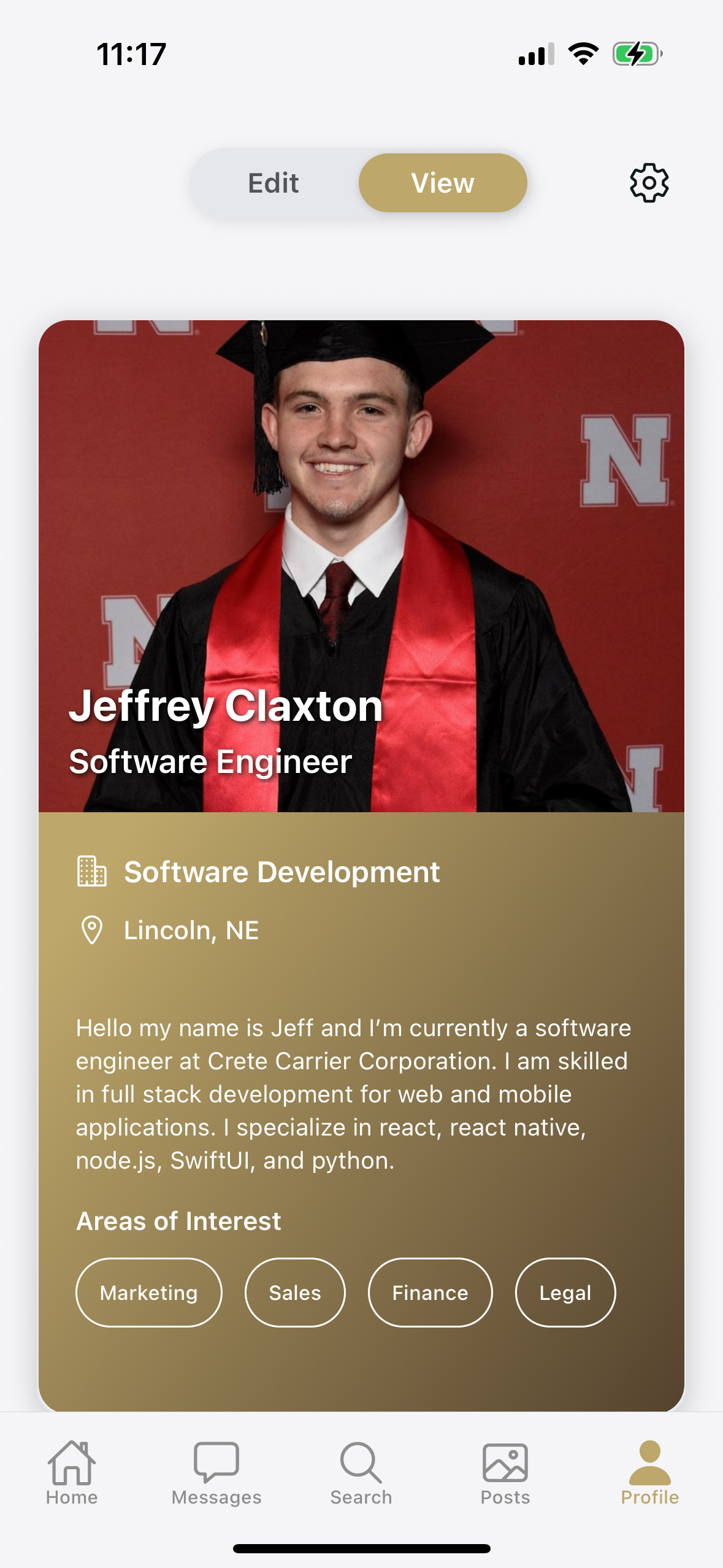 Thawe - Professional Networking App gallery image