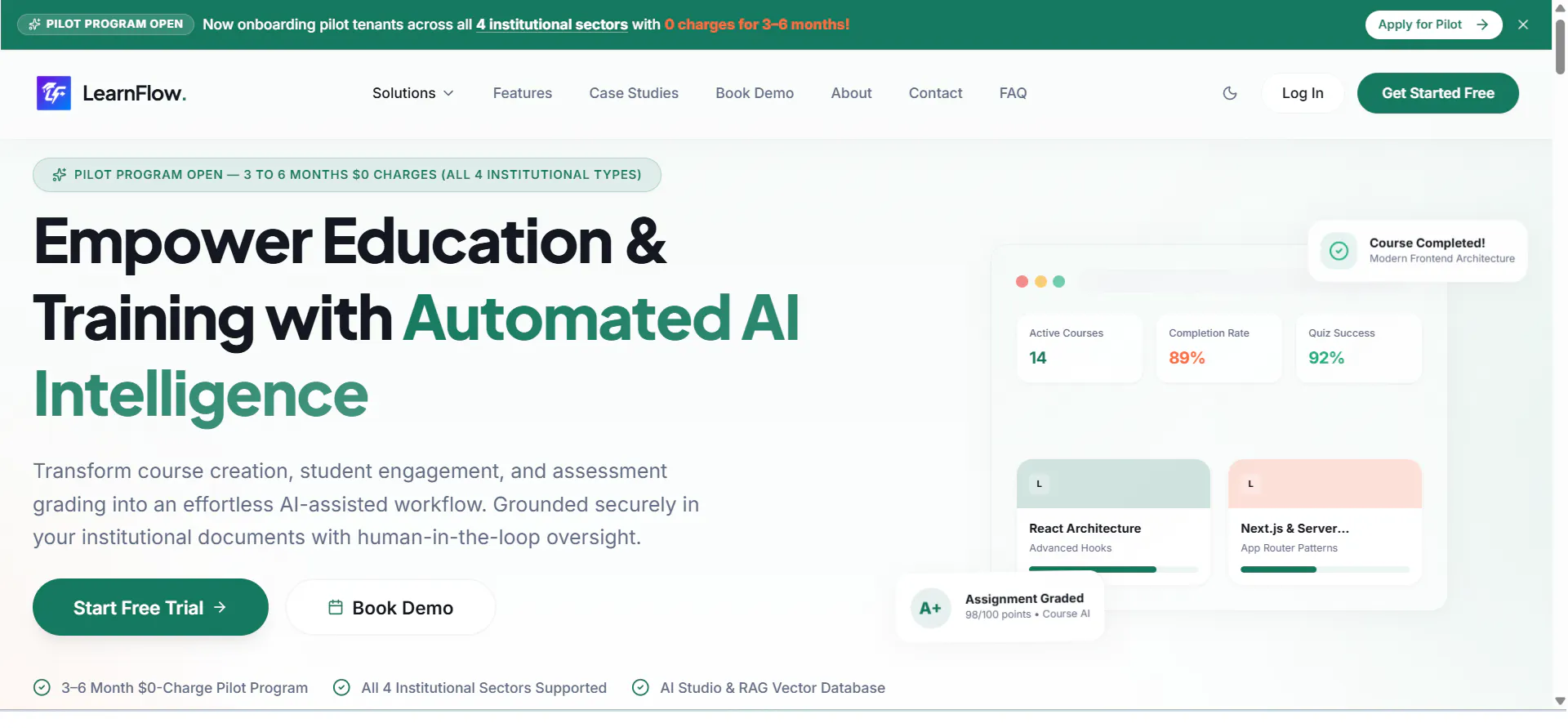 LearnFlow LMS gallery image