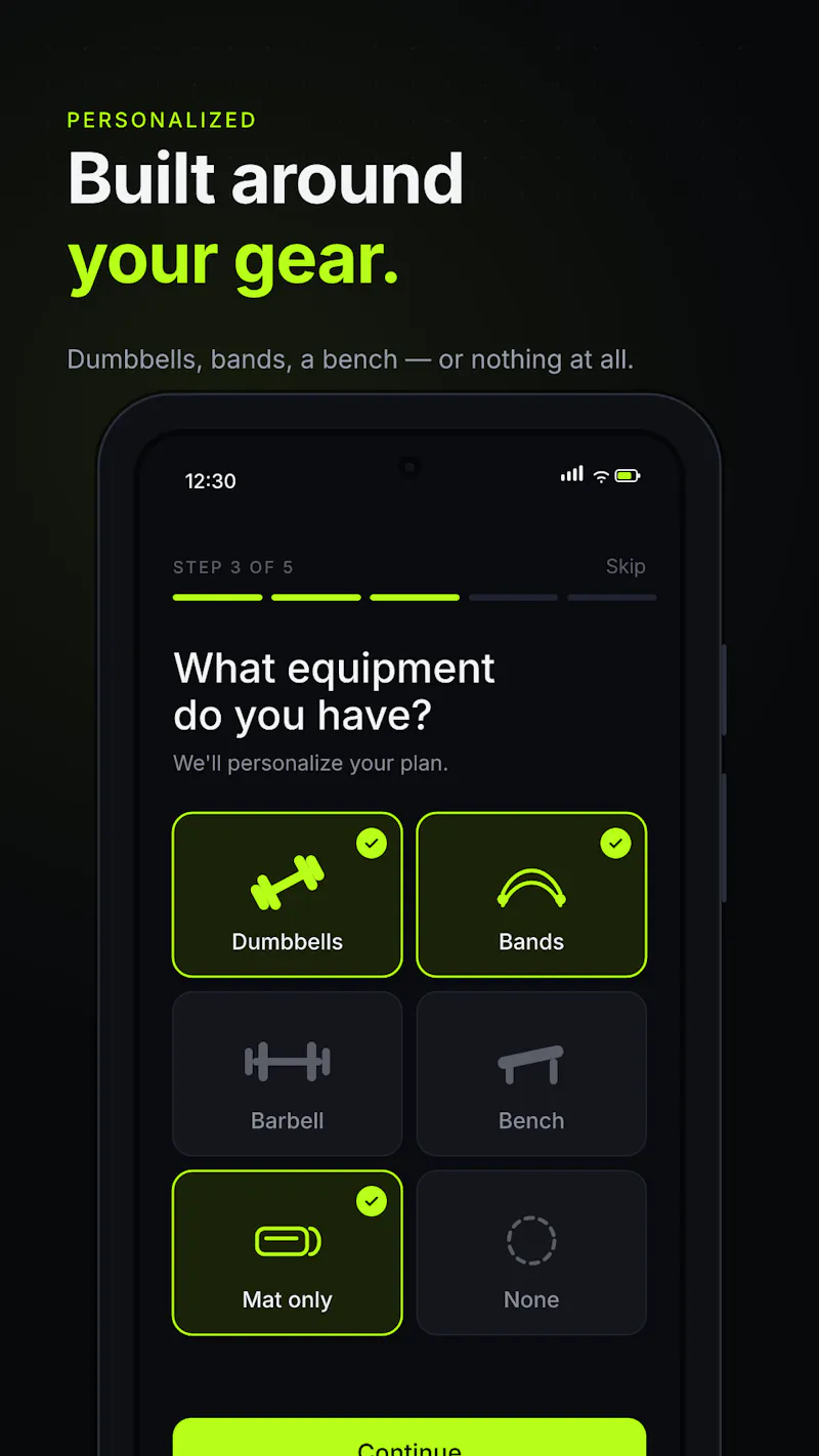 HomeGym: Home Workout Plan screenshot 4
