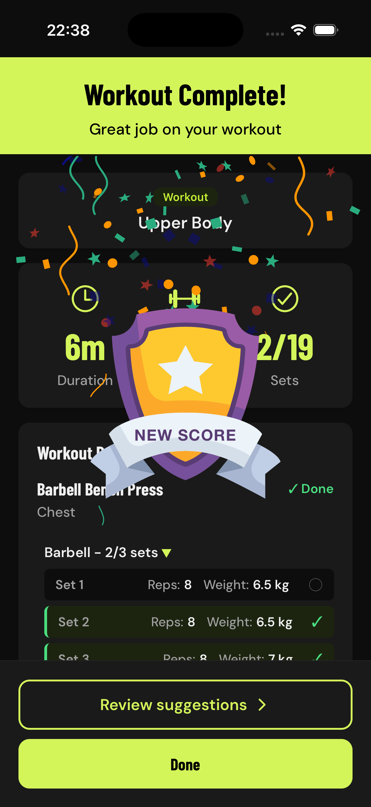 GainLogger — Free Workout Tracker gallery image