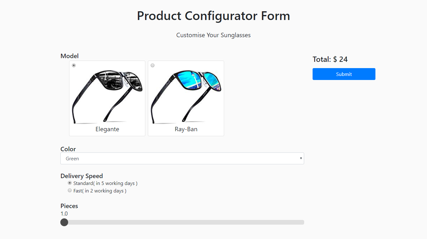 QuoteForm gallery image