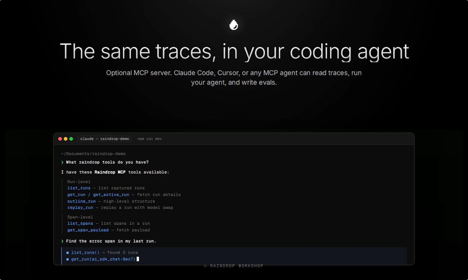 Raindrop Workshop screenshot 3