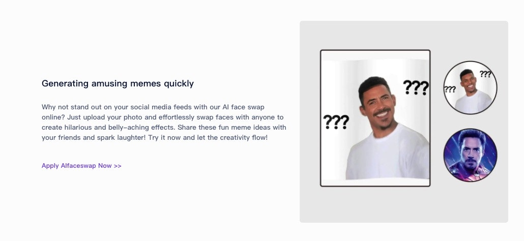 AI Face Swap online gratis - Wissel alle gezichten voor foto's en video in seconden media 3
