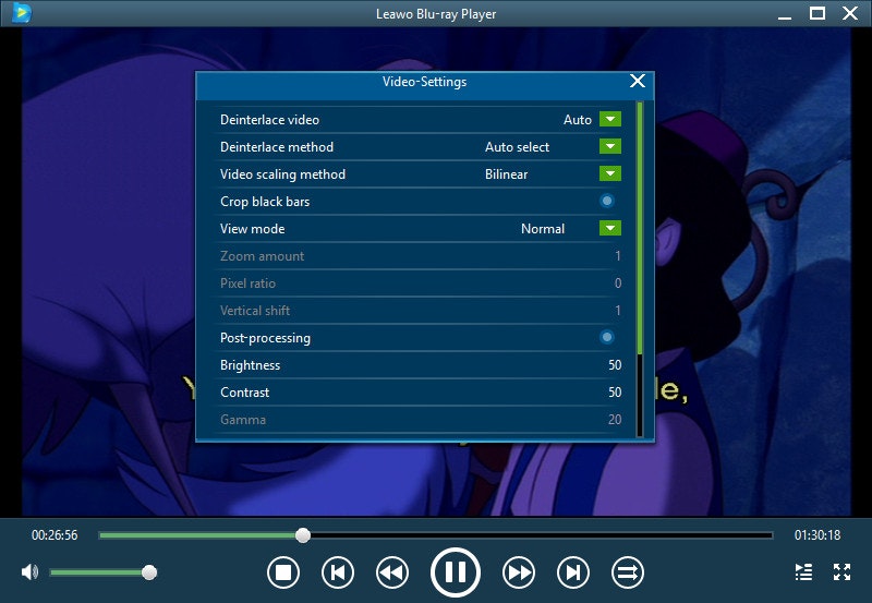 Leawo Free Blu-ray Player - Free media player to play 4K Blu-ray/Blu-ray/DVD/video/audio media 6