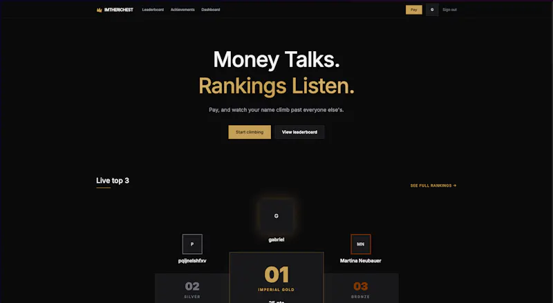 ImTheRichest screenshot 1
