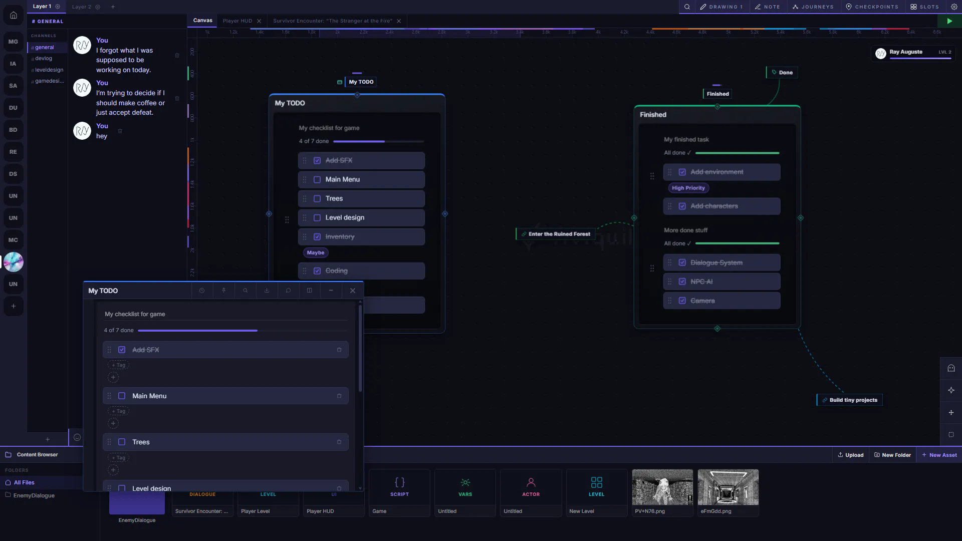 Aviquill: Game Design Visualization Tool gallery image