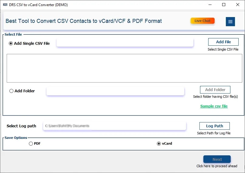 Média Convertisseur DRS Softech CSV en PDF - Convertir les fichiers CSV en Secure PDF instantanément 2