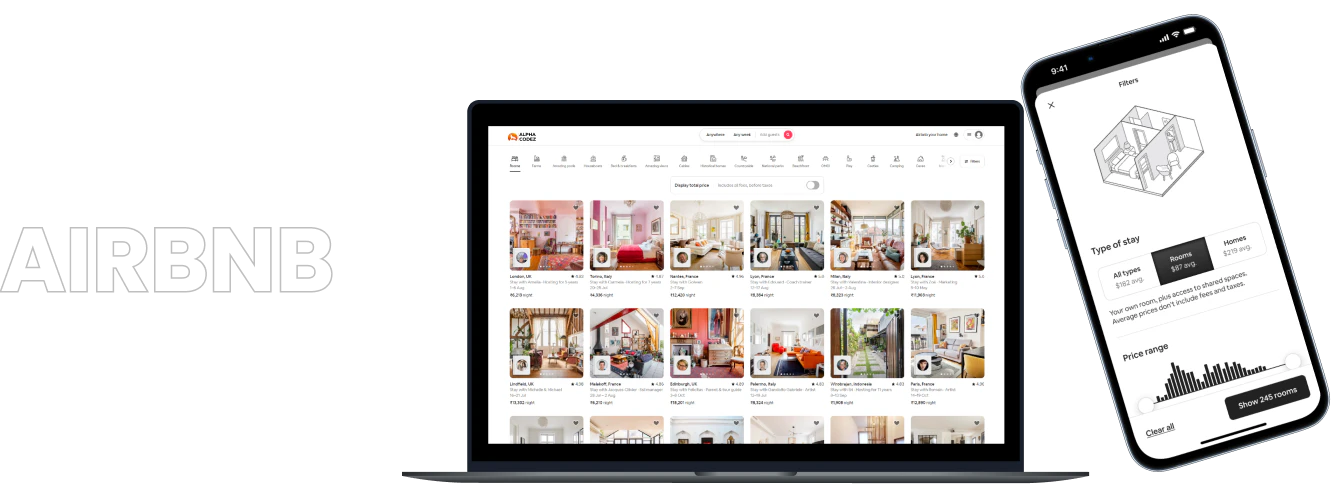 Airbnb clone script