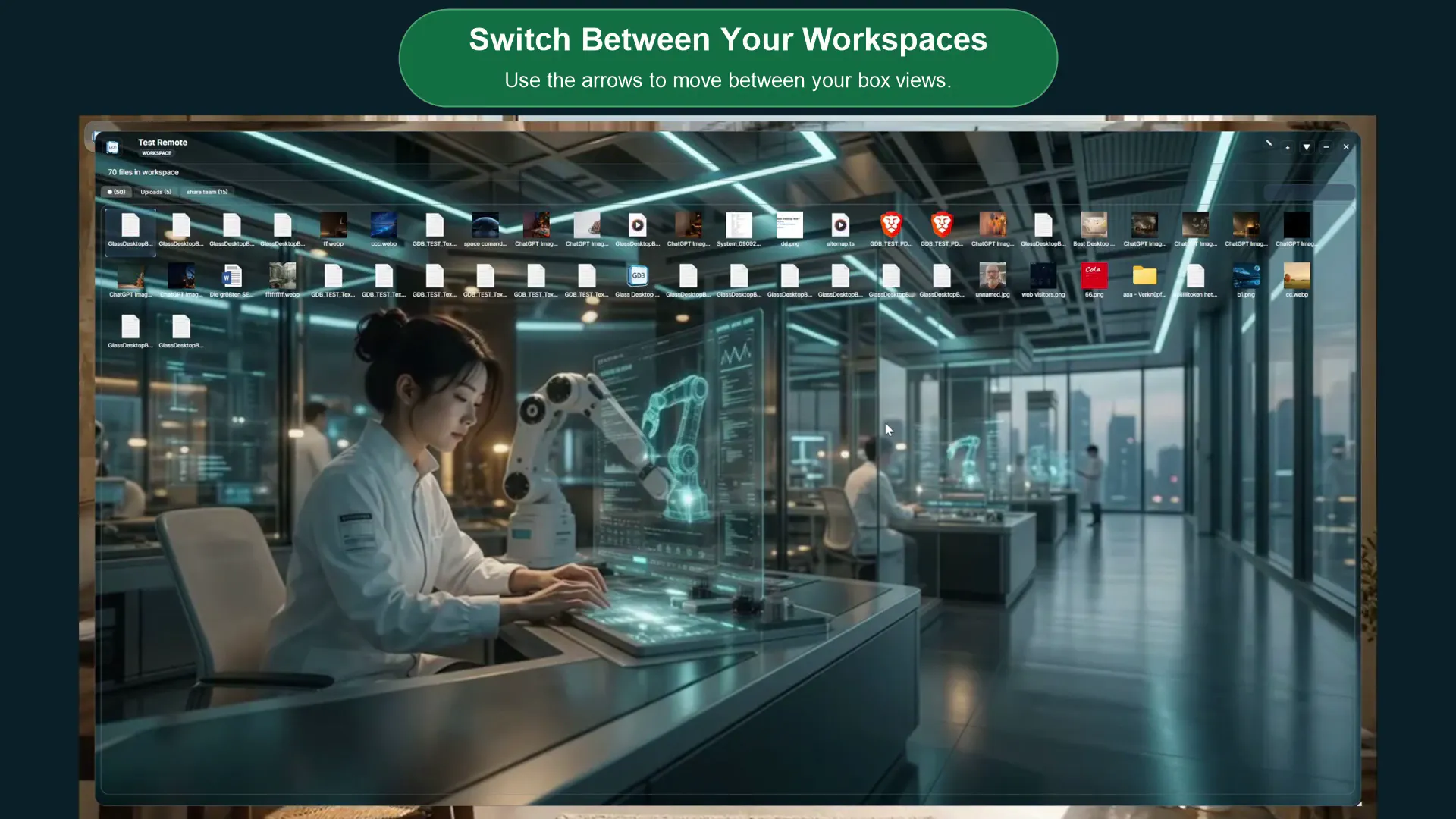 Glass Desktop Box gallery image