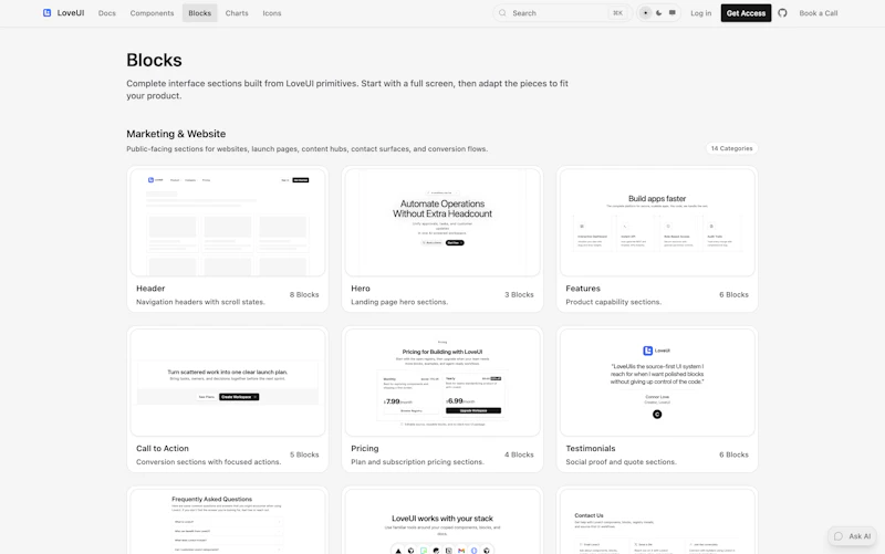 LoveUI screenshot 4