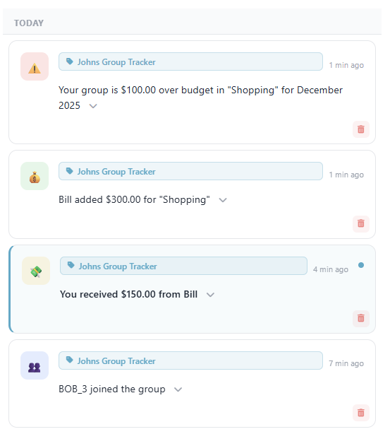 TriXpense - Screenshot 3 showing product features and functionality