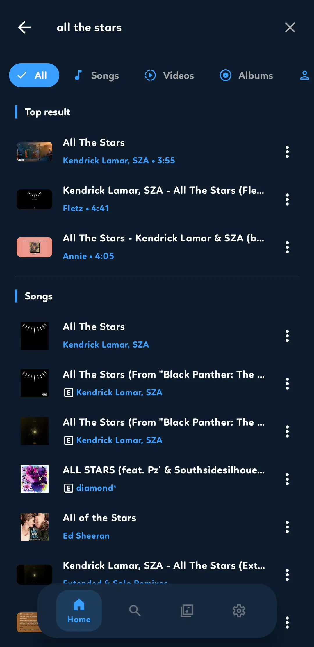 SMusic —an open-source music player gallery image