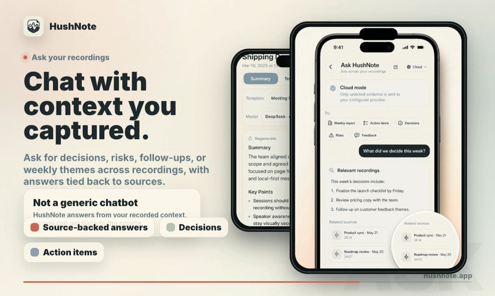 HushNote screenshot 7