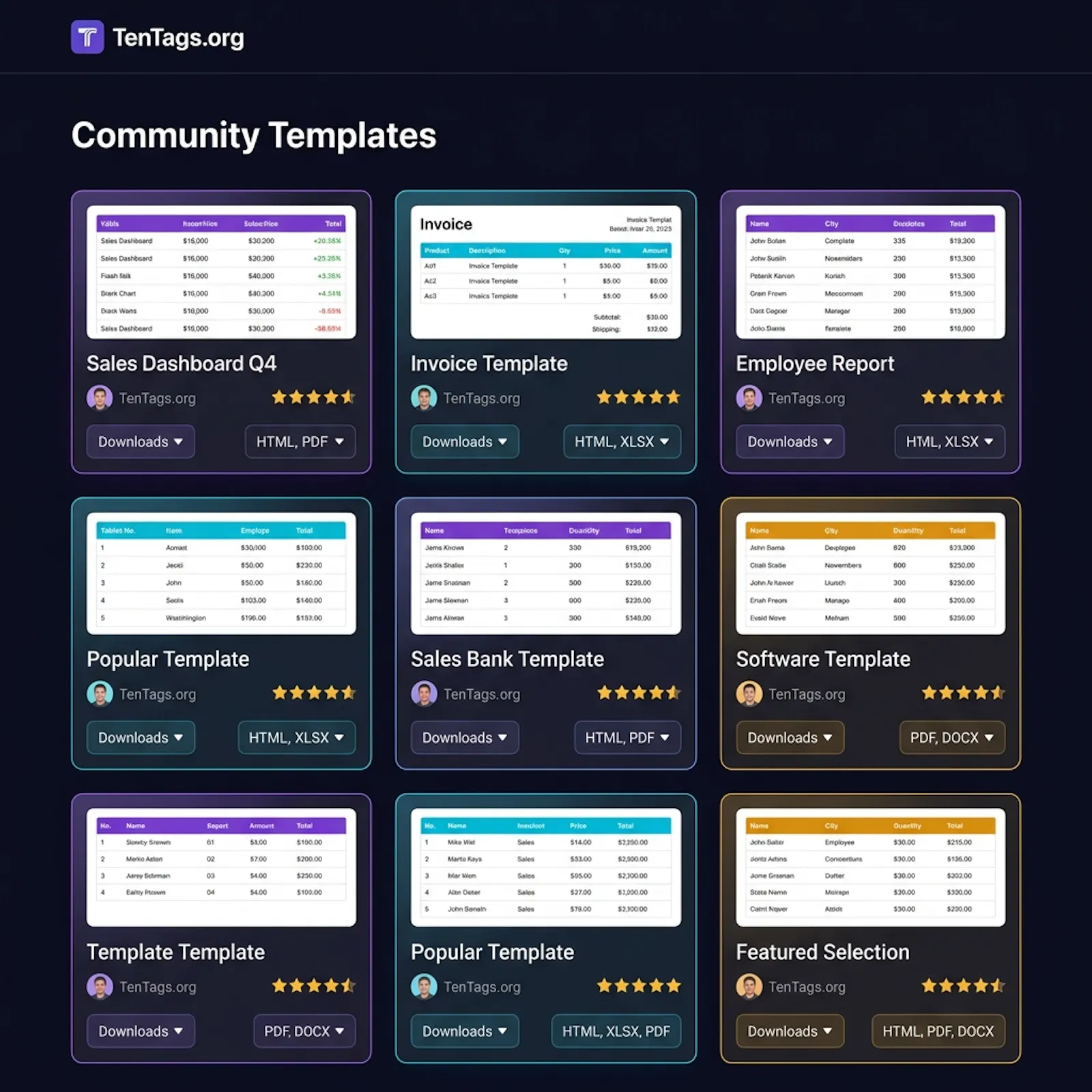 TenTags API & AI generate screenshot 5