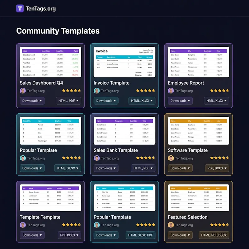 TenTags API & AI generate screenshot 5
